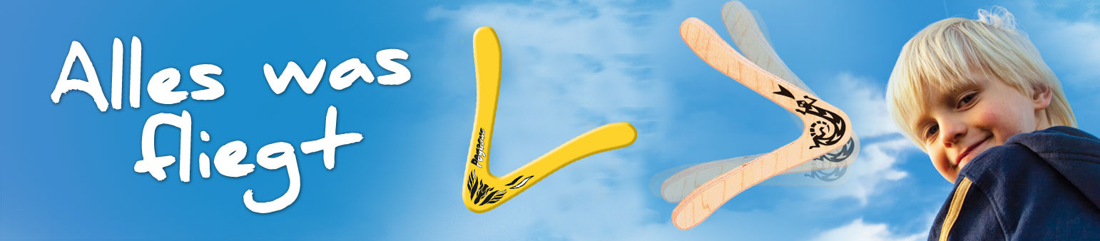 Alles was fliegt - Bumerangs