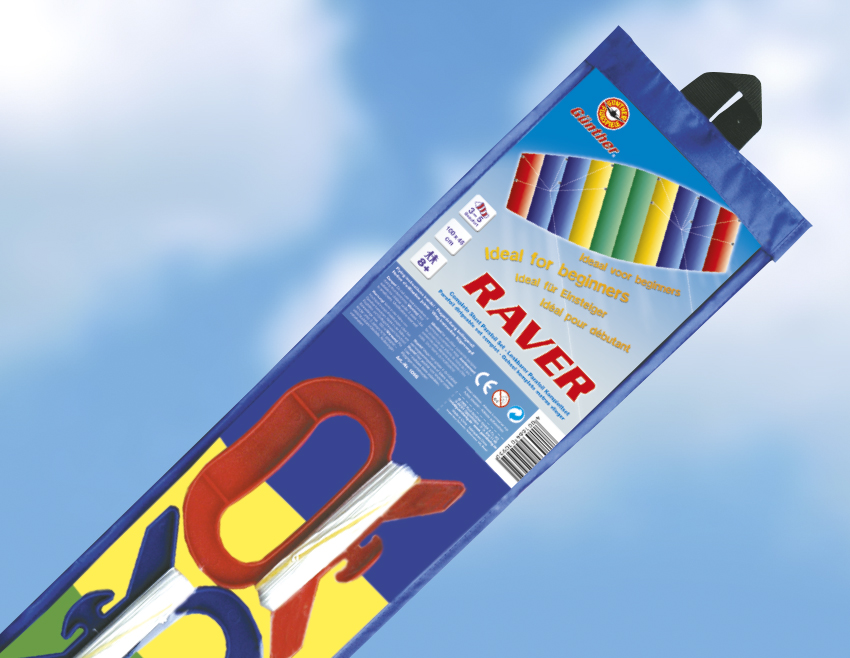1095 Raver Parafoil Verpackung