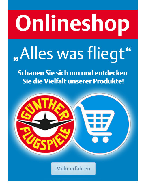 Alles was fliegt - Online Shop