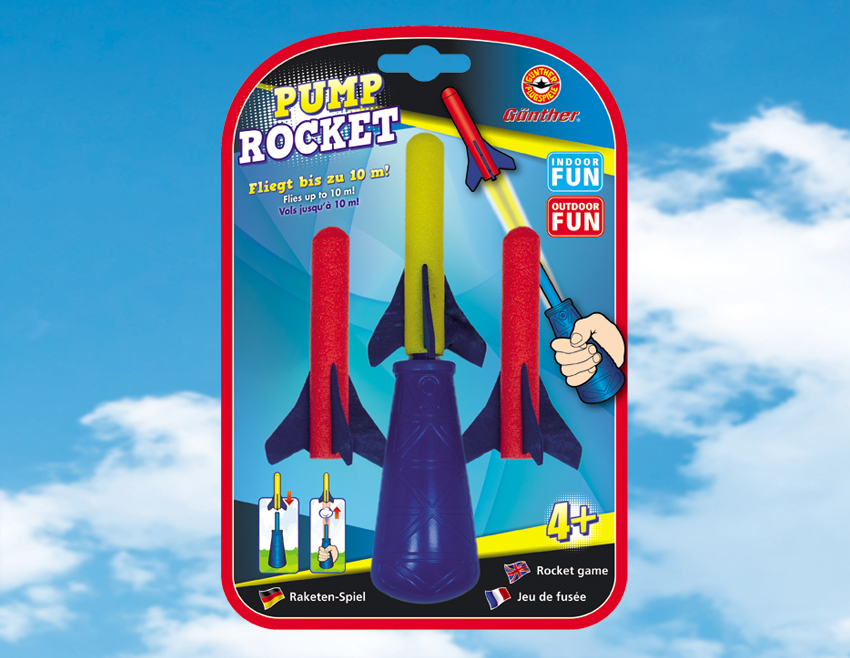 1557 Pump Rocket Verpackung