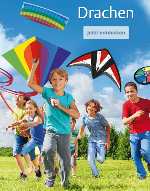 Kinder mit Drachen