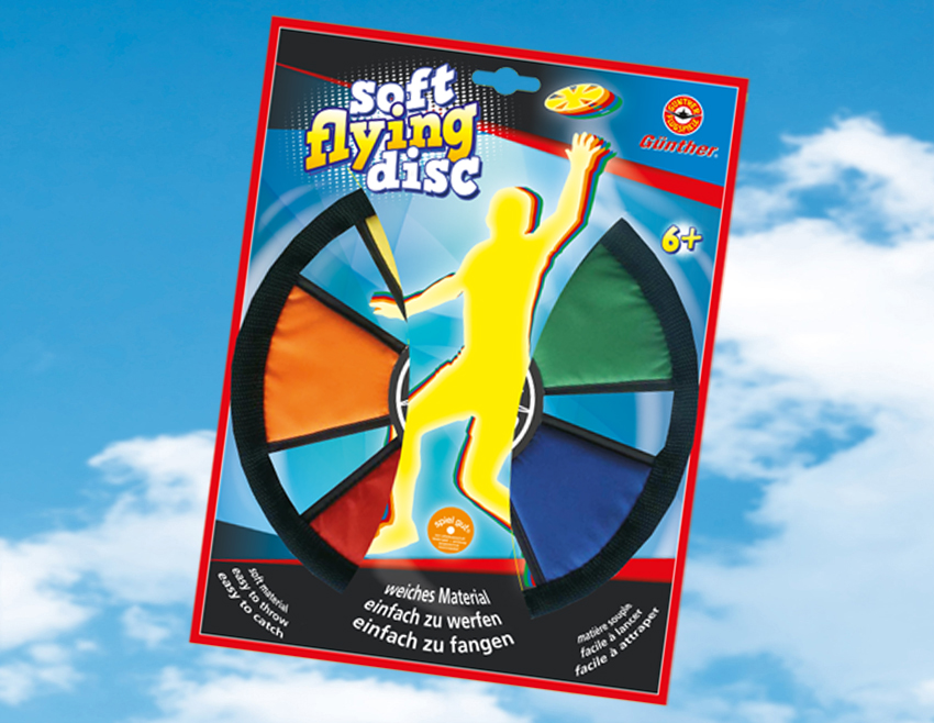 1381 Soft Flying Disc Verpackung